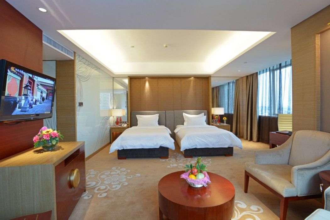 Guangzhou New Century Hotel Bagian luar foto