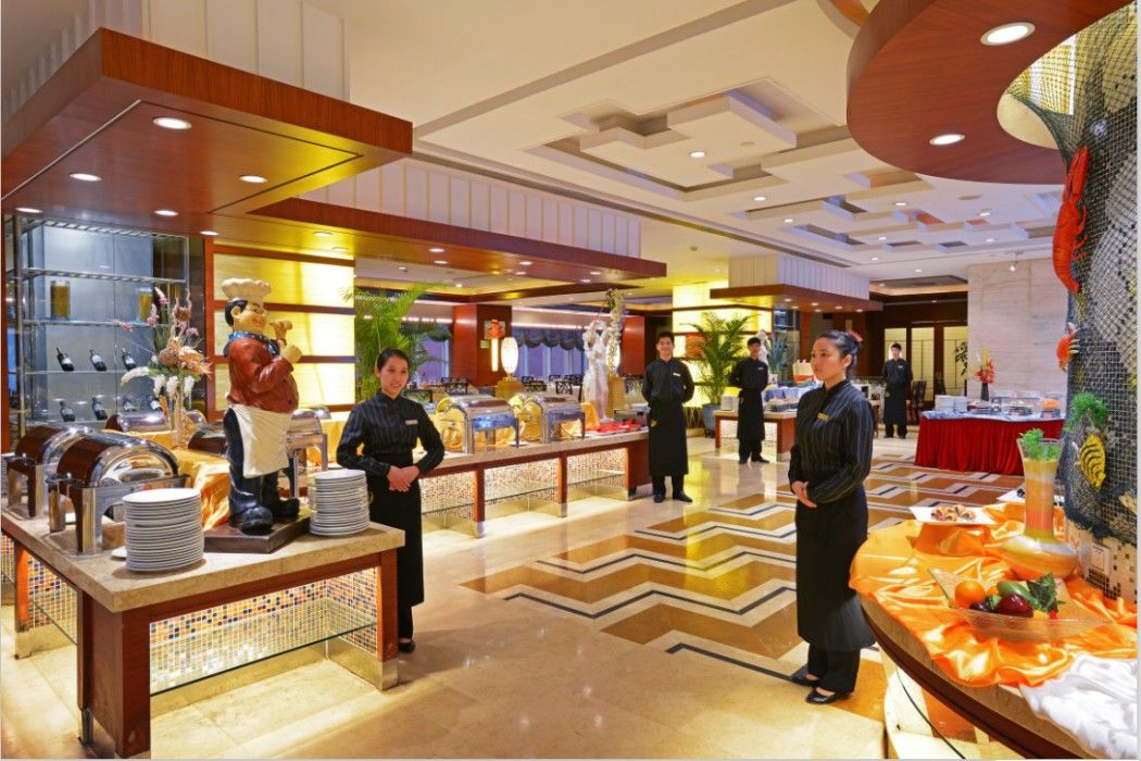 Guangzhou New Century Hotel Bagian luar foto