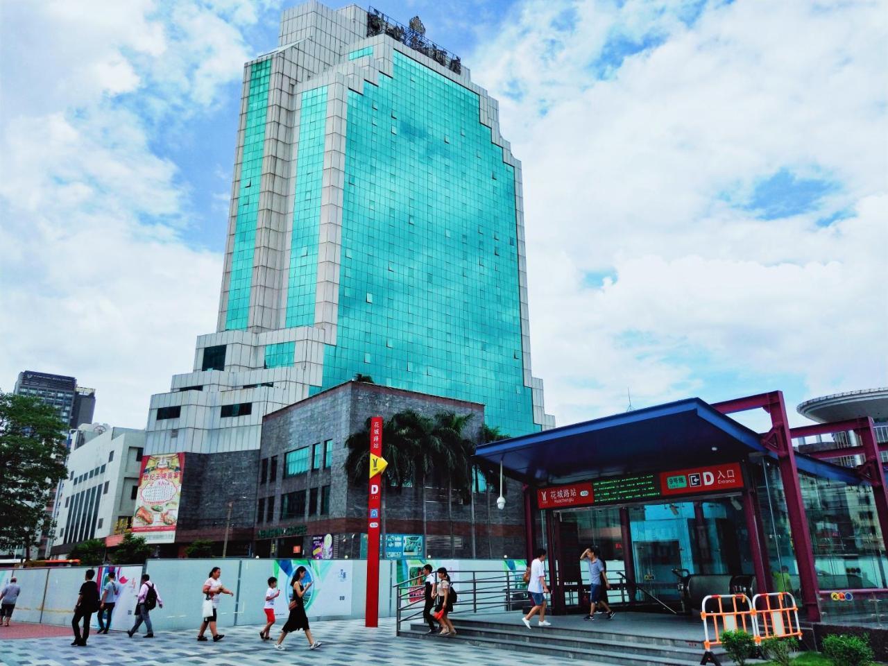 Guangzhou New Century Hotel Bagian luar foto